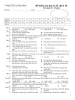 Kiểm tra HK 2 -4 đề+ đáp án
