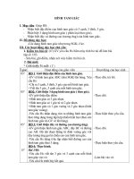 Hình tam giác và diện tích hình tam giác