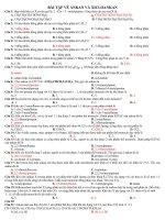 ON THI HHC LOP 11NANG CAO -CO BAN CO DAP AN