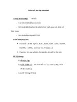 Tài liệu Hoá 9 - Tính chất hoá học của muối pdf