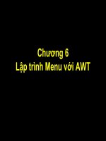 Chương 6: Lập trình Menu với AWT pot
