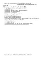 vận dụng tam thức bậc hai giải các dạng toán