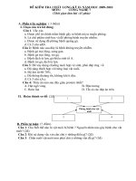 De+Dap an Cong nghe  7 thi ky II