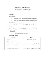 Giáo án Sinh học 9 - NHIỄM SẮC THỂ potx