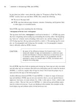 Tự học HTML và CSS trong 1 giờ - part 9 doc