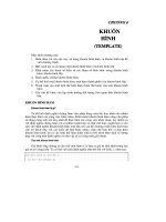 Giáo trình C++ - Đại Học Bách Khoa (phần 8) potx