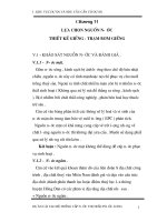 dự án cải tạo hệ thống cấp thoát nước thi trấn Phước Long, chương 11 ppt