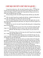 CHẾ ĐỘ CHUYÊN CHẾ TRUNG QUỐC pdf