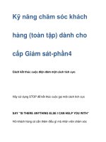Kỹ năng chăm sóc khách hàng (toàn tập) ppsx