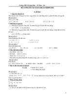 ĐỀ CƯƠNG ÔN TẬP KÌ 2 TOÁN 6