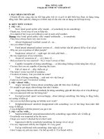 Chuyên đề: Tính từ + giới từ (cơ bản)