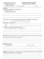 Đề 1 HSG tự luyện L3