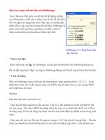 Sao lưu, phục hồi dữ liệu với SelfImage