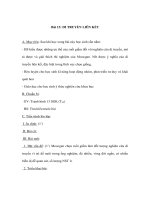 Sinh học 9 - DI TRUYỀN LIÊN KẾT ppt