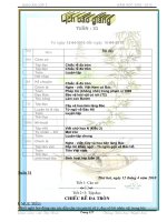 Giáo án lớp 2 Tuần 31