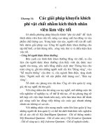 Phân tích chất lượng hoạt động cung cấp dịch vụ viễn thông, chương 14 ppt