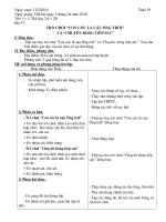 Bai soan TD tieu hoc chuan kien thuc