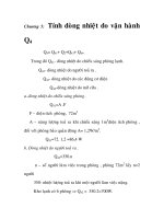 đồ án: thiết kế mặt bằng kho bảo quản đông lạnh, chương 5 pps