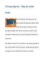 Tổ hợp tiếp thị ppt