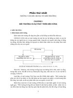 Tài liệu GD Môi trường (Phần I)