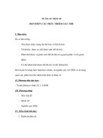 Tài liệu Sinh học 9 - ĐỘT BIẾN CẤU TRÚC NHIỄM SẮC THỂ pps