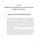 báo cáo: Xuất khẩu các mặt hàng chủ lực của Việt Nam pdf