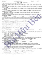 De thi thu TN - Hoc mai