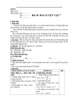 bài 38. Bài luyện tập 7