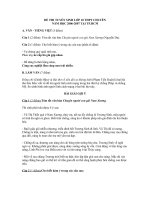 Đề tuyển sinh vào lớp 10-chuyên văn