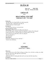 Giáo án 1 tuần 35