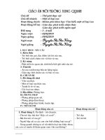 KPKH: Một số loại rau. Văn học: Cây đào