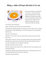 Đông y chữa rối loạn tiêu hóa ở trẻ em ppsx