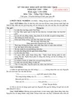 17-Có phần chính trong đề tuyển vào10_De HSG Van 9 _2005-2006