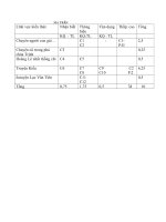 ma trận đề kiểm tra ngữ văn 9