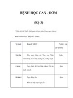 BỆNH HỌC CAN - ĐỞM (Kỳ 3) pot