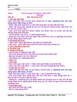 Giáo án lớp 1 tuần 31/ 2buổi/ngày(CKT-KN)