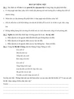 bài kiểm tra tiếng việt tuần 57