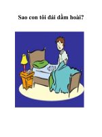 Sao con tôi đái dầm hoài? potx