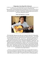 Hà Chương-chàng nhạc sĩ mù sống chết với đam mê