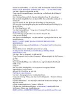 678 Câu Hỏi - Trả Lời Về Máy Tính part 9 ppsx