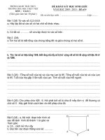 Đề 6 HSG tự luyện toán 3