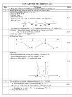 dap an dai hoc lan 2 (theo chuong)