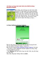 Công cụ tạo ảnh Màn hình