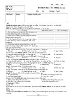 Kiểm tra ngữ văn 9- phần truyện