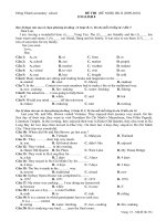 Đề thi đề nghị HK2 AV 8 đề 3