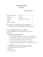 Inversion - Mệnh đề 2 doc