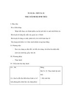 Tài liệu Sinh học 9 - THỰC HÀNH HỆ SINH THÁI ppsx