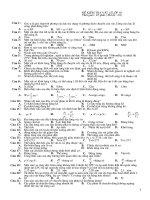 Kiểm tra 45 ph K2 lí 10 lần 1