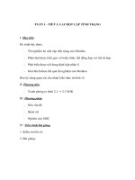 Tài liệu Sinh học 9 - LAI MỘT CẶP TÍNH TRẠNG ppt