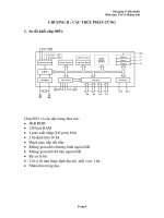 CHƯƠNG II : CẤU TRÚC PHẦN CỨNG pps